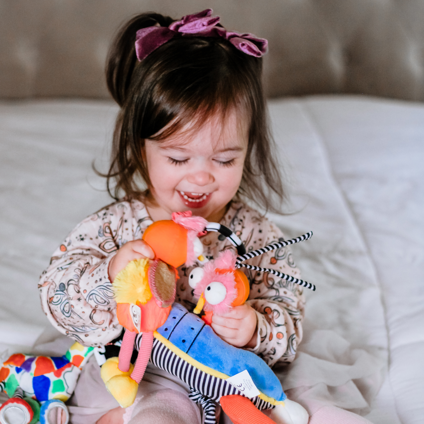 Ollie the Oddball Oddbird Rocket Ship Musical Pull Activity Toy