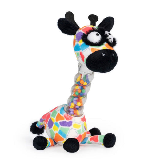 Jaffy the Fringe Footed Giraffe Hand Rattle Jingle Jangle Activity Toy - Inklings Baby