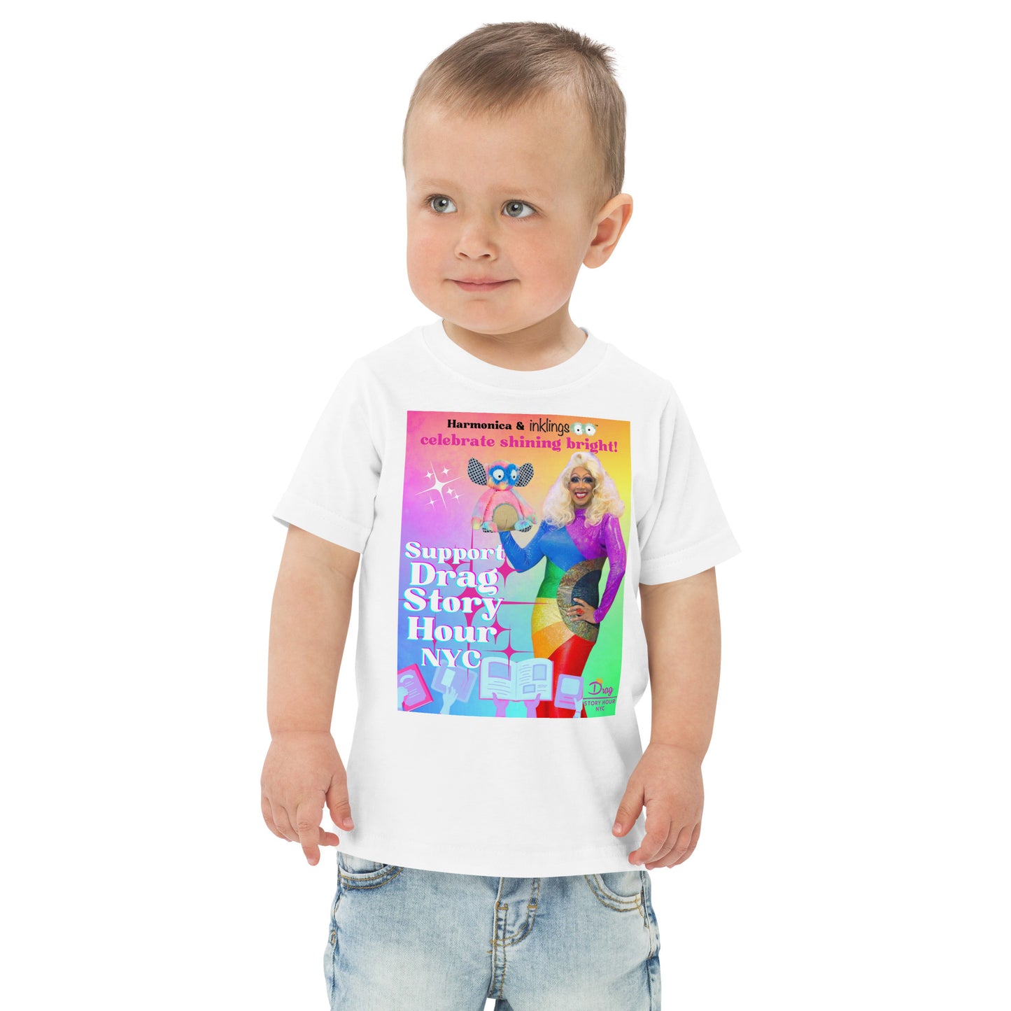 Inklings x Drag Story Hour NYC Toddler T-shirt