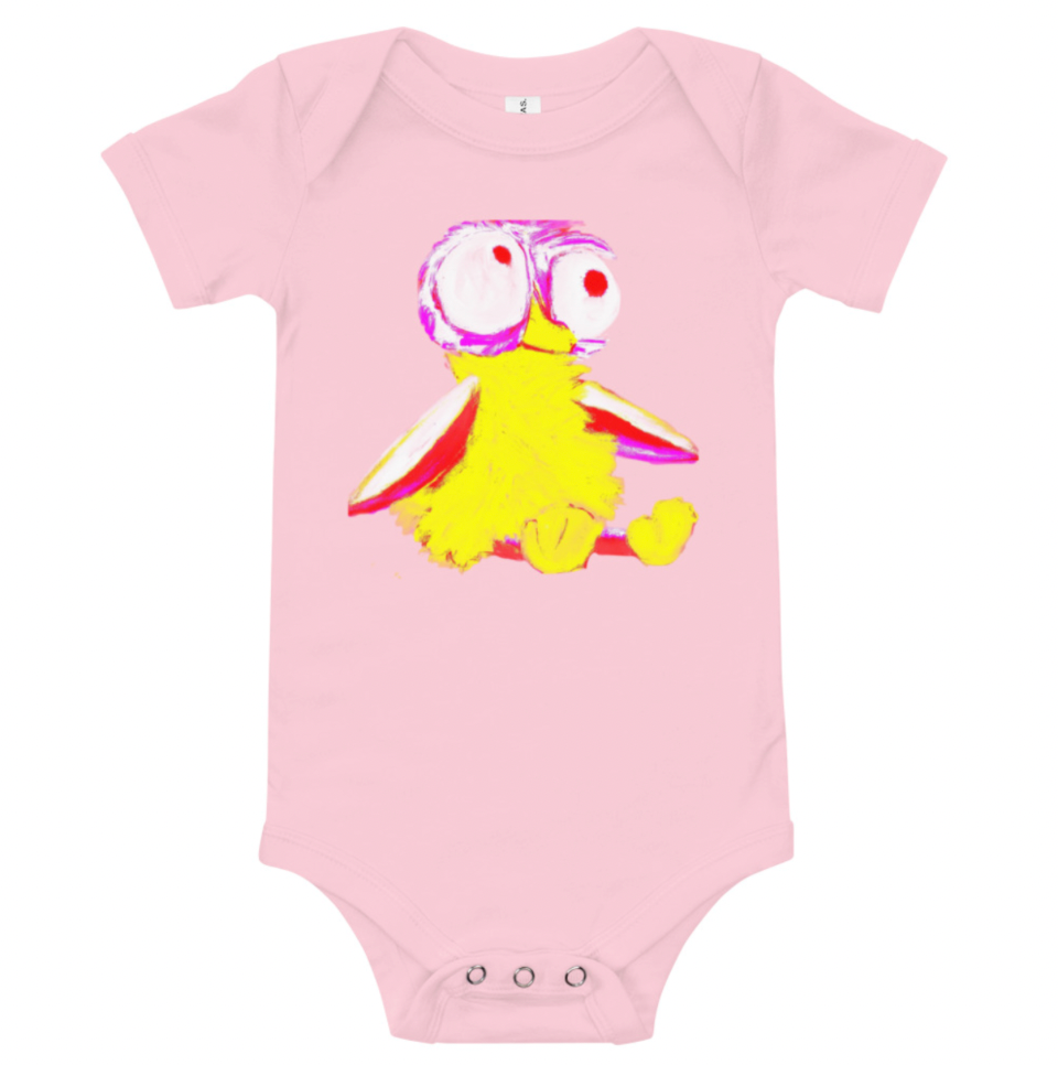 InkDrops Ollie Baby Short Sleeve Onesie