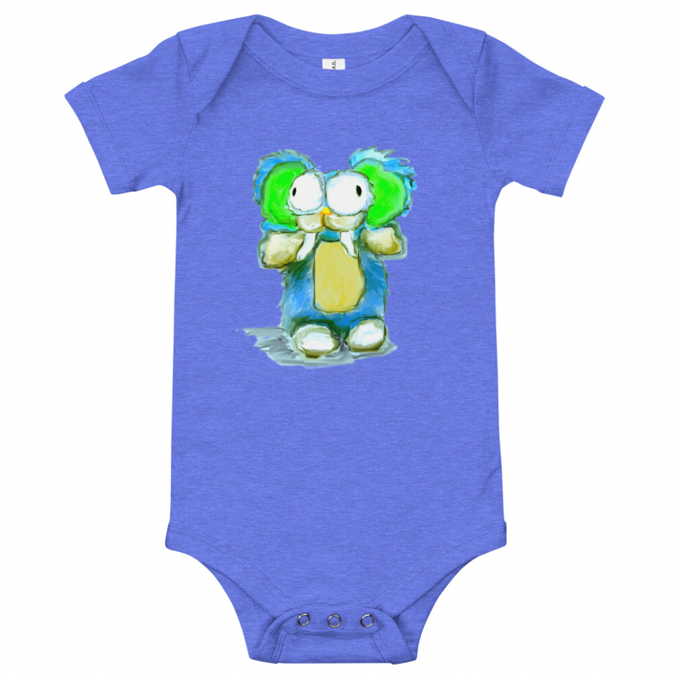 InkDrops Gus Baby Onesie