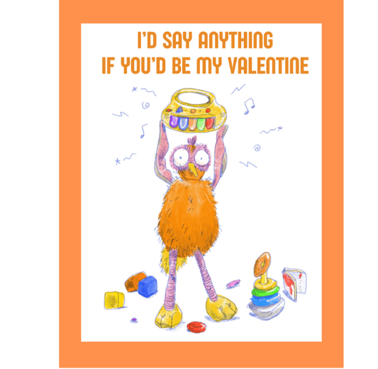 Inklings 80s Valentines - Inklings Baby