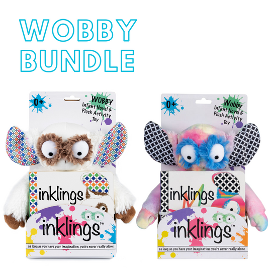 Wobby Toy & Novel Bundle