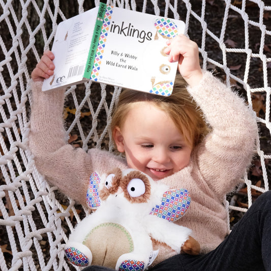 Wobby Soft Toy & Infant Novel Set