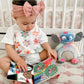 Rainbow Wobby Soft Toy & Infant Novel Set