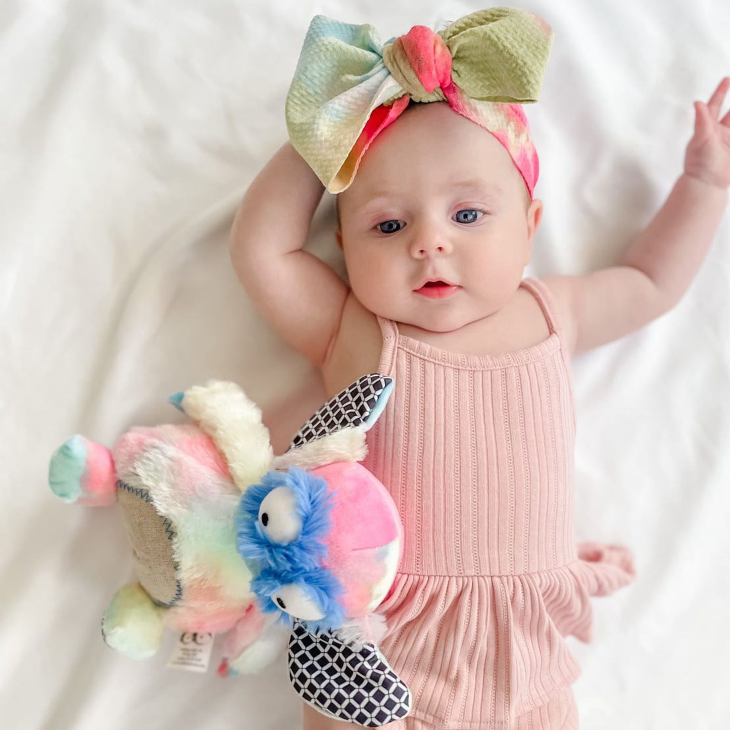 Rainbow Wobby Soft Toy & Infant Novel Set
