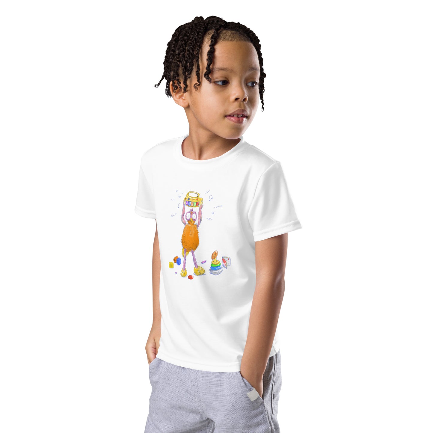 Inkdrops 80s Say Anything Toddler T-shirt