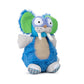 Gus the Toothy Tusked Rus Inklings Baby plush toy – neon blue green purple sensory stuffed animal with crinkle ears for newborns - plush toy