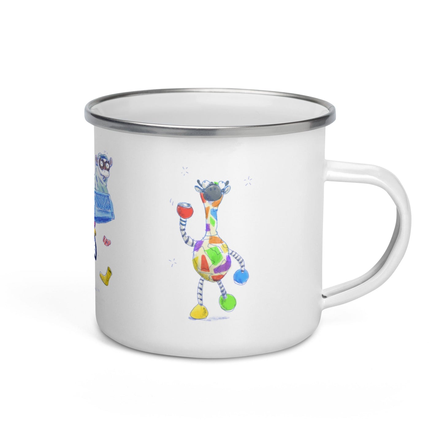 Inkdrops 80s movie Enamel Mug - Inklings Baby