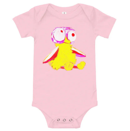 Ollie Ultimate Fan Bundle – plush toy book pull toy and onesie Inklings Baby gift set Pink 
