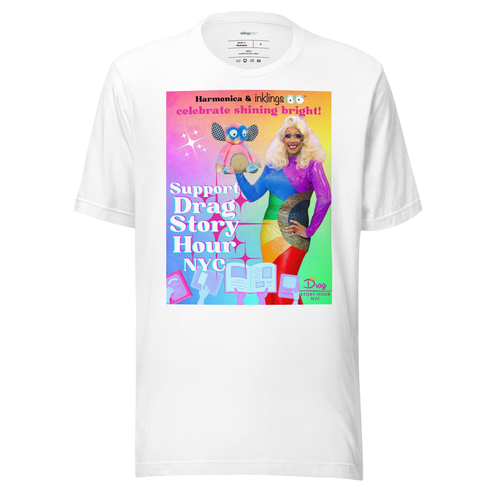 Inklings x Drag Story Hour NYC Adult T-shirt