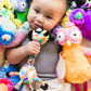 Jaffy the Fringe Footed Giraffe Hand Rattle Jingle Jangle Activity Toy