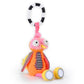 Ollie the Oddball Oddbird Chime & See Atachable Hanging Activity Toy
