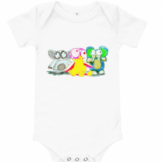 InkDrops Crew Baby Onesie