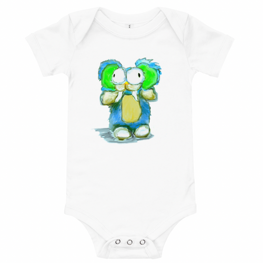 InkDrops Gus Baby Onesie