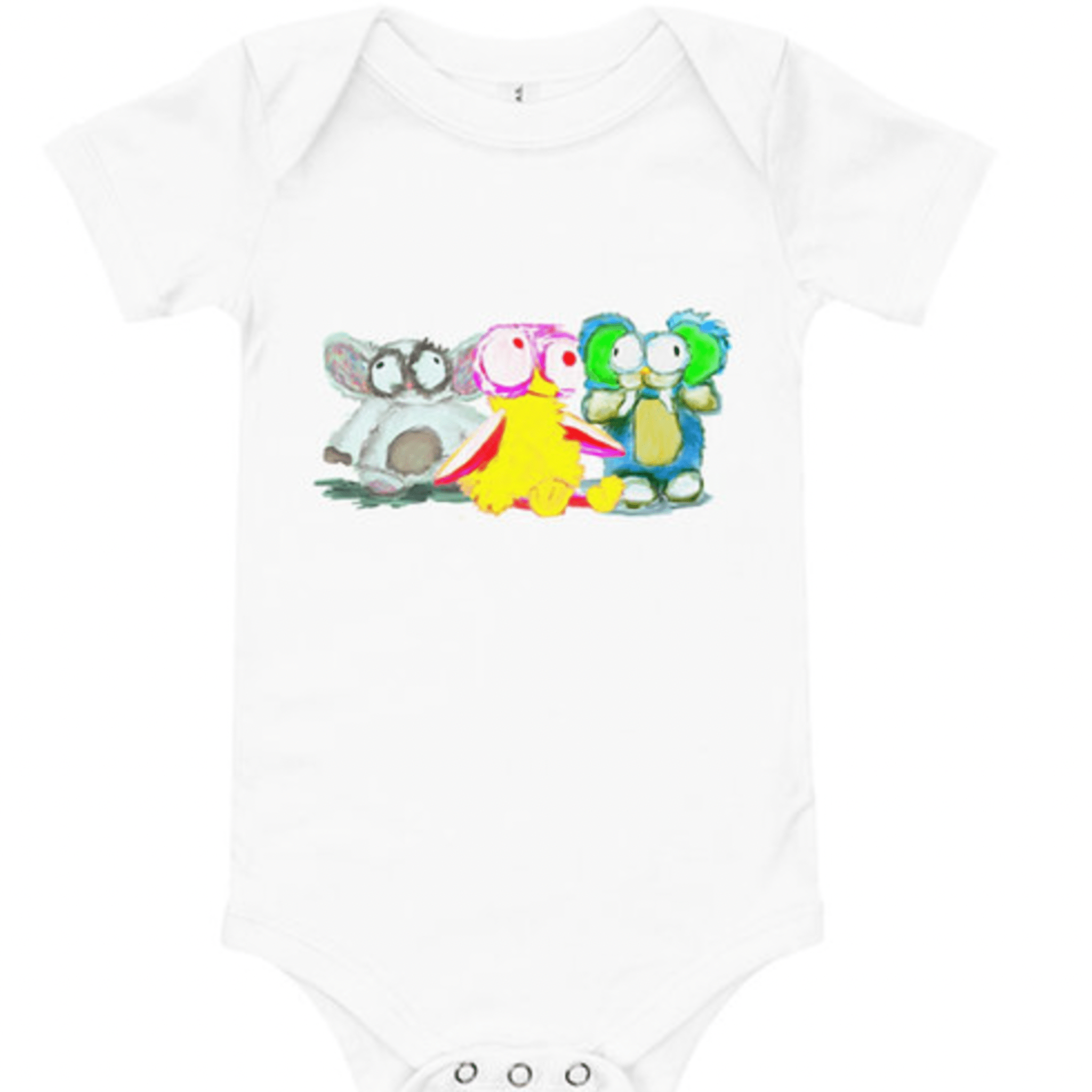 InkDrops Crew Baby Onesie - Inklings Baby